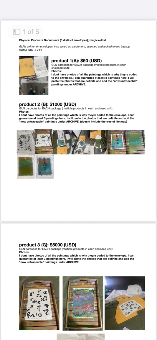 Presale - Ships after Jan 13 (ONLY 1 in inventory) : Winter 2026 Physical Products: Product 5(E)